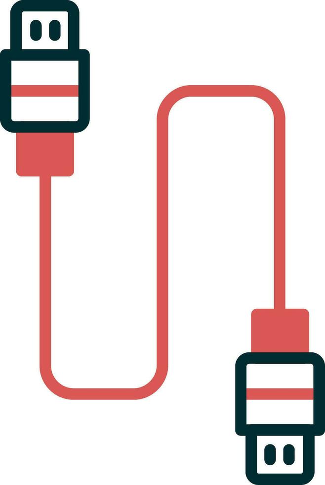 Usb Cable Vector Icon