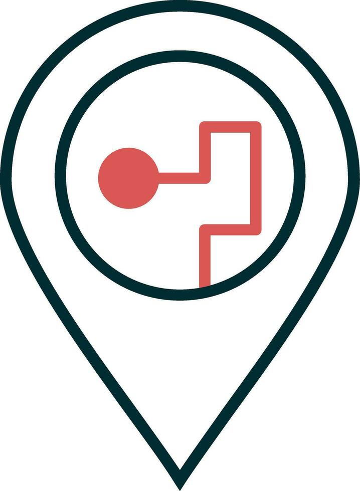 Pin Location Vector Icon