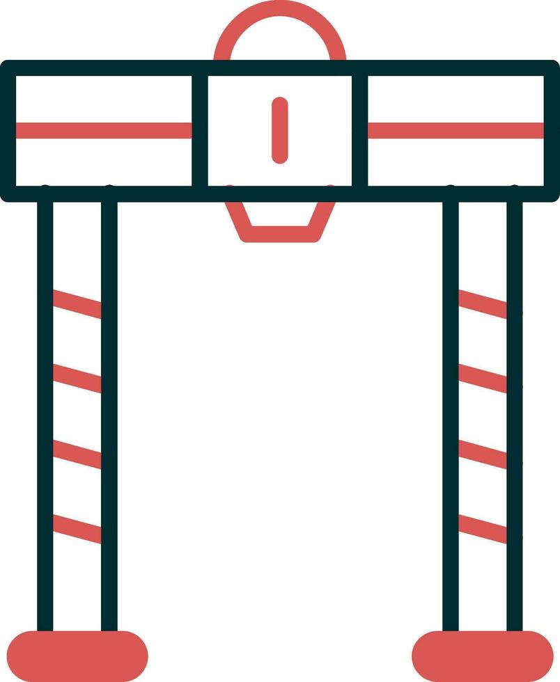 Metal Detector Vector Icon