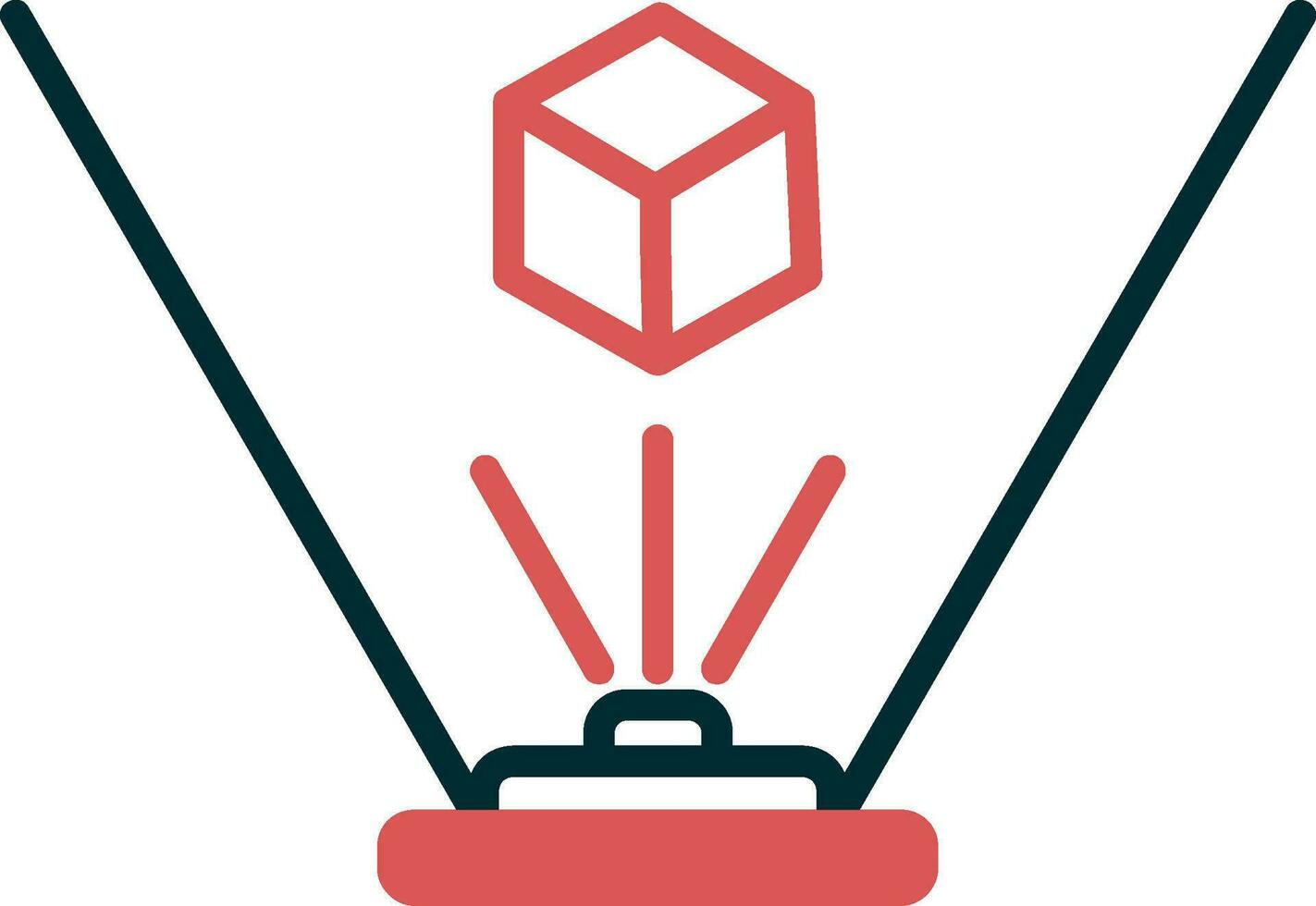 Hologram Vector Icon