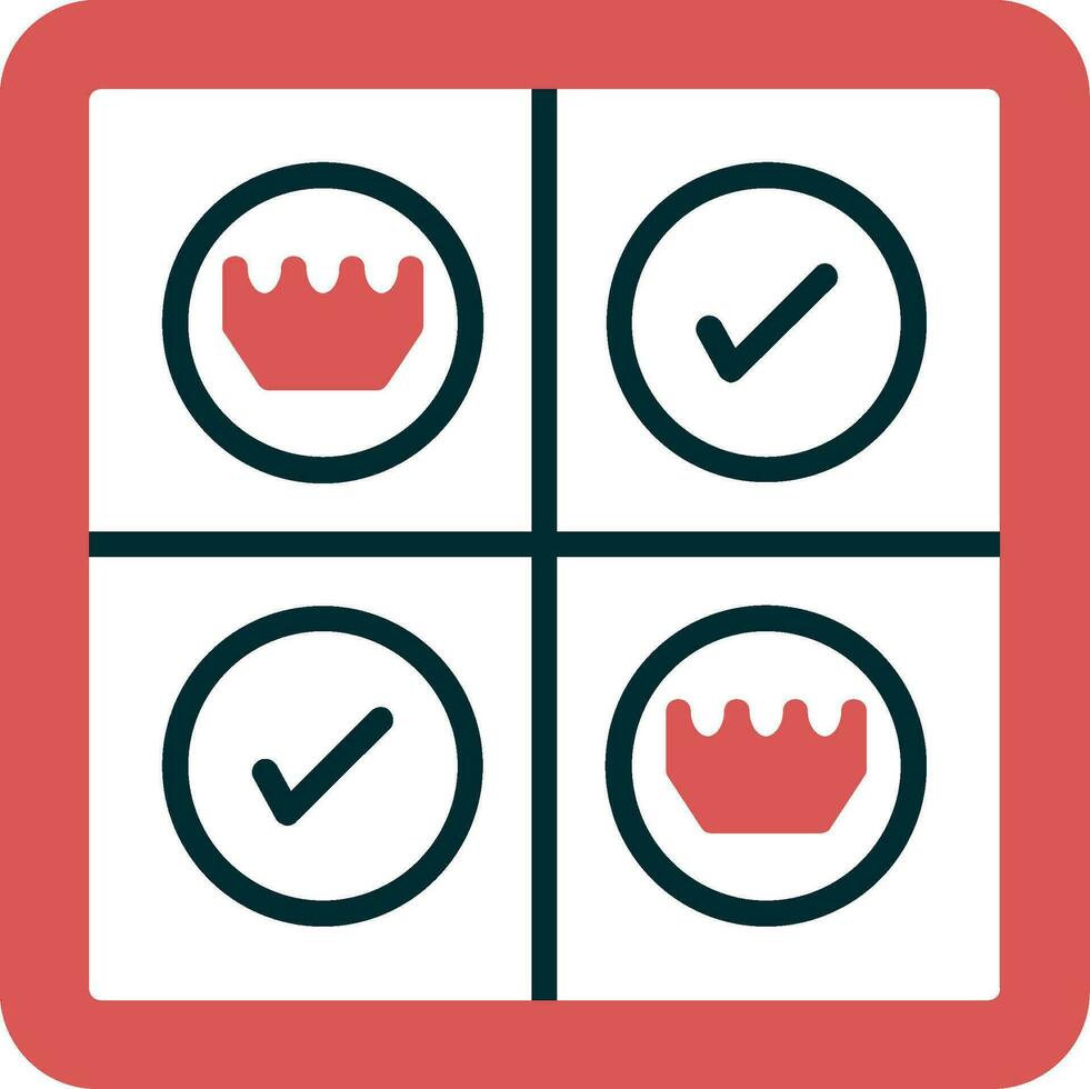 Checkers Vector Icon