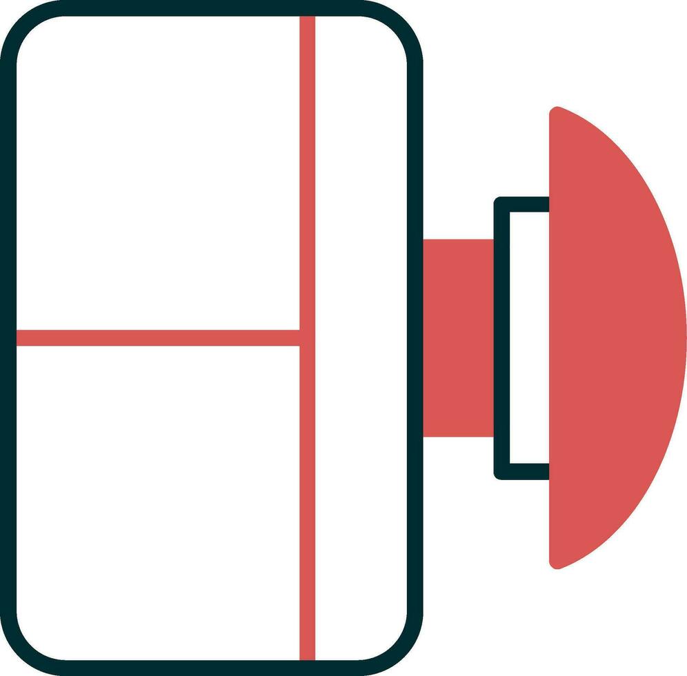 Emergency Button Vector Icon