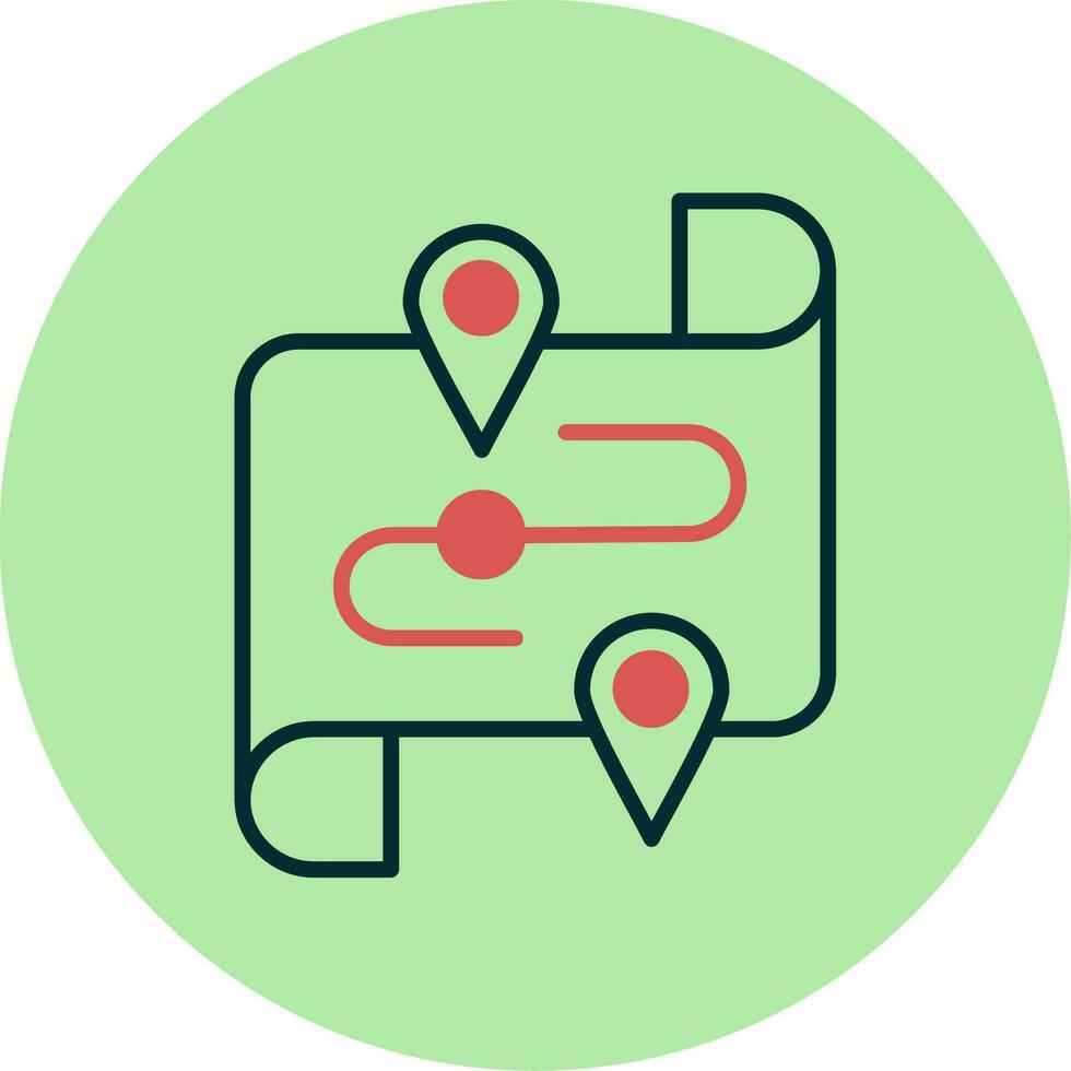 Directions Vector Icon