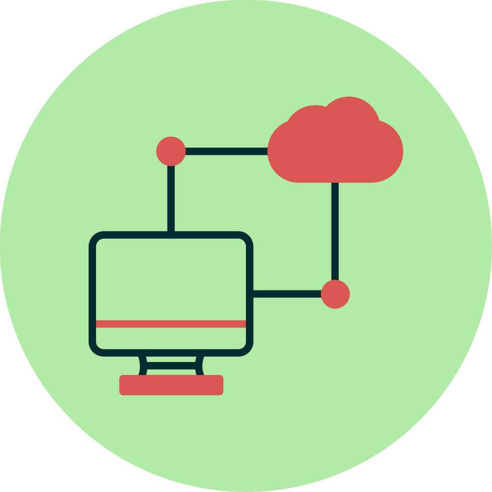 icono de vector de transferencia de datos