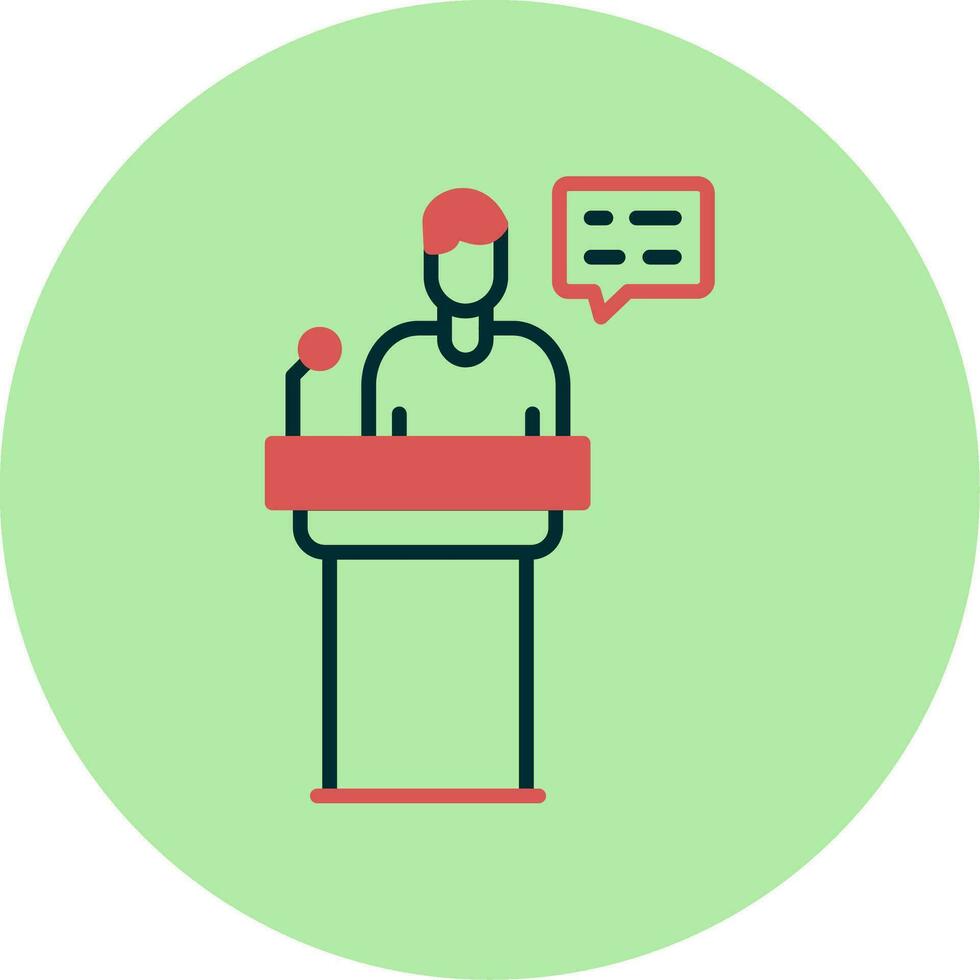 Speech Vector Icon