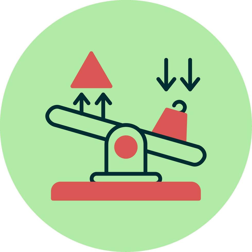 Seesaw Vector Icon