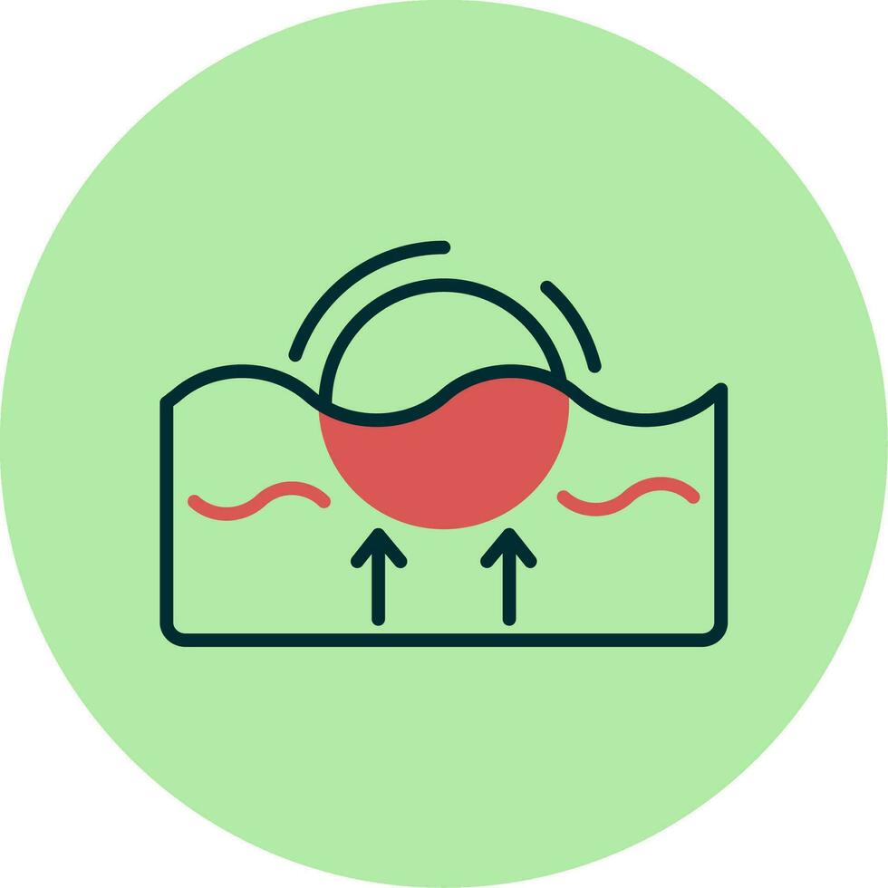 Float Vector Icon
