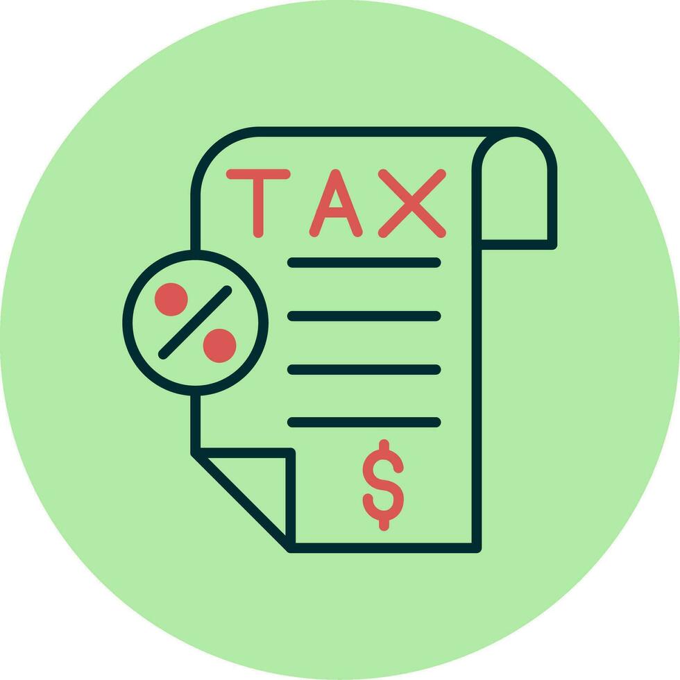 Tax Vector Icon