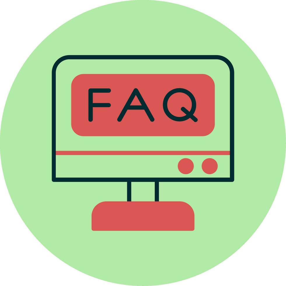 Faq Vector Icon