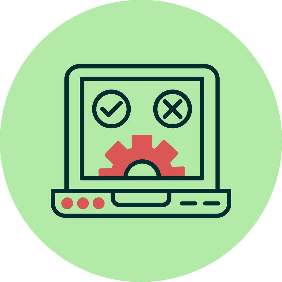 Tested Vector Icon
