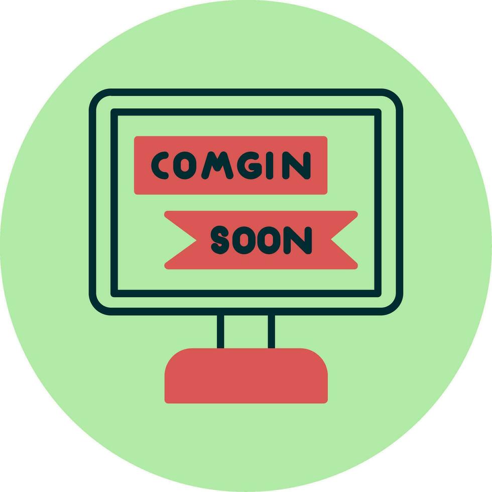 Coming Soon Vector Icon