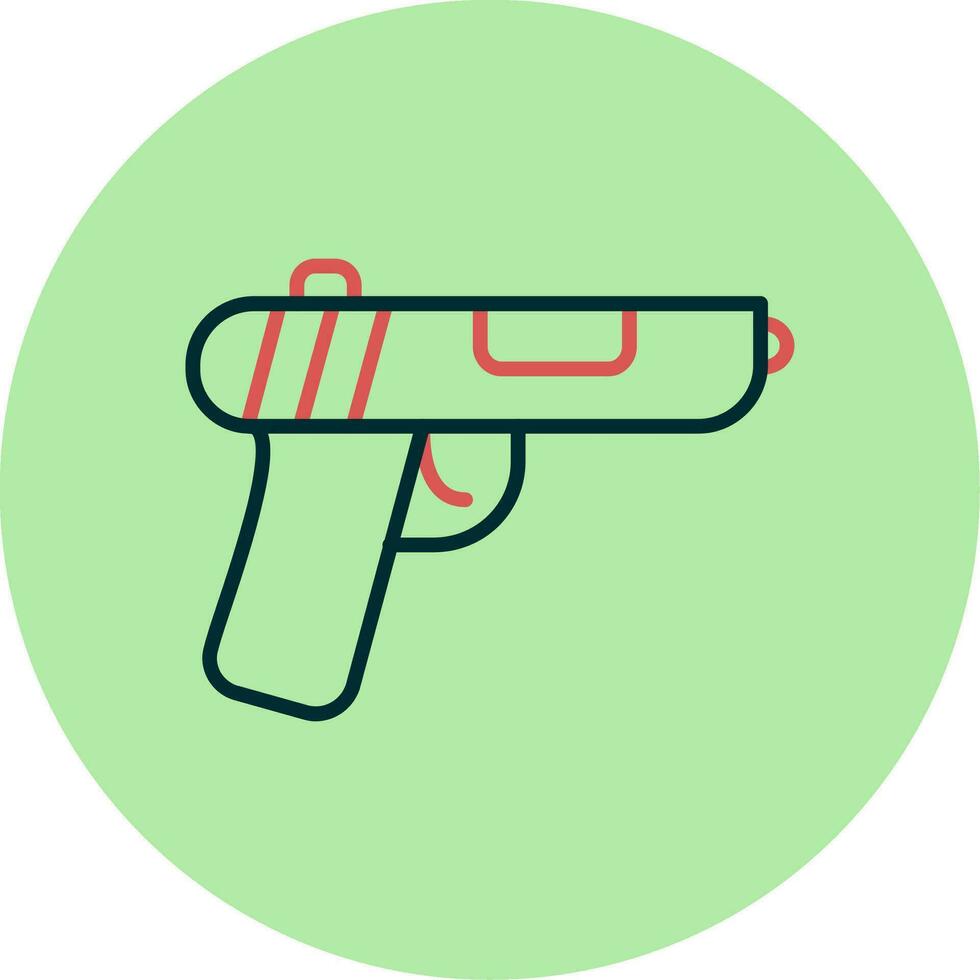 icono de vector de pistola