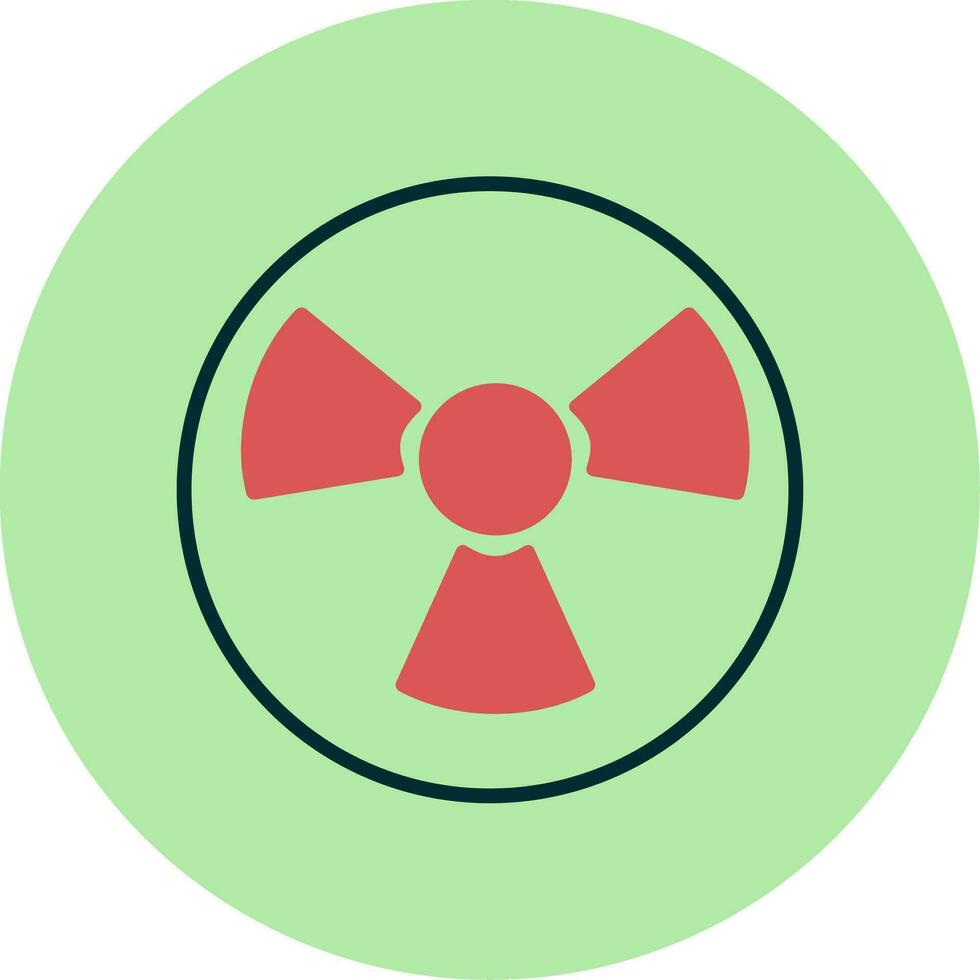 Radiation Vector Icon