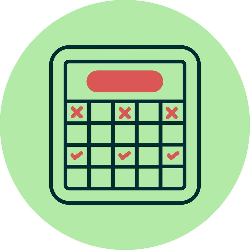 Bingo Vector Icon