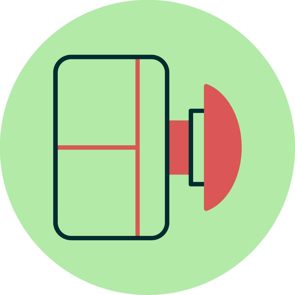 Emergency Button Vector Icon