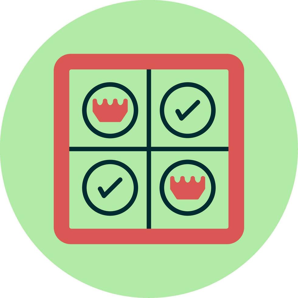 Checkers Vector Icon