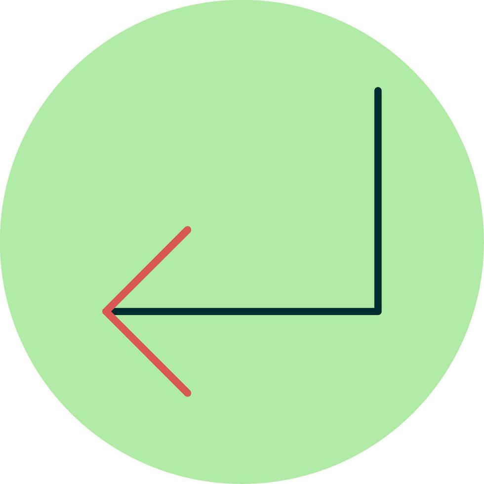 Turn Vector Icon