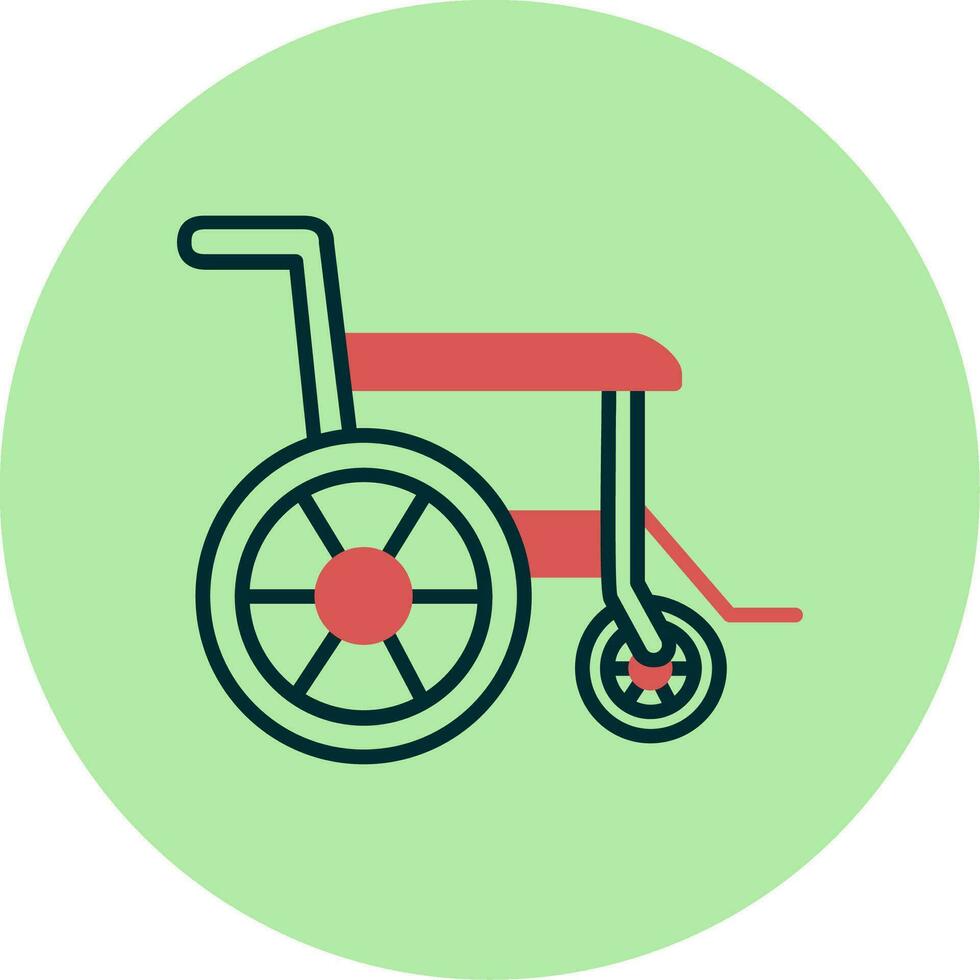 Wheelchair Vector Icon