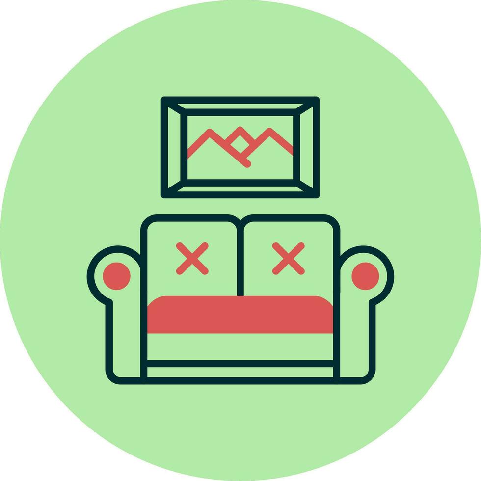 Sofa Vector Icon