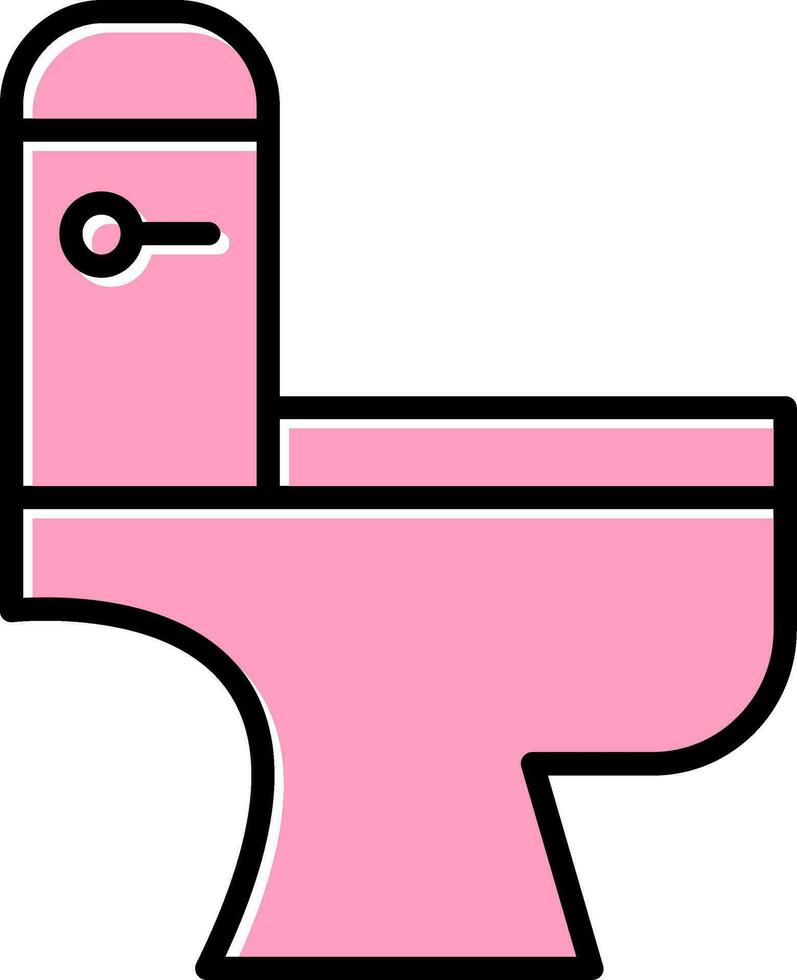 icono de vector de baño