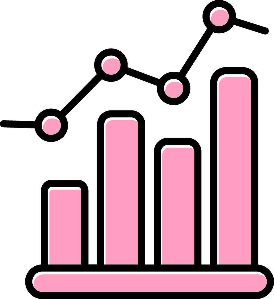 Bar Chart Vector Icon