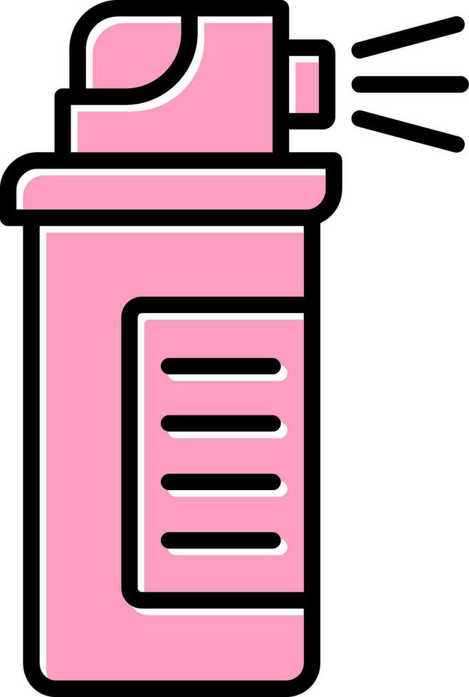 Pepper Spray Vector Icon