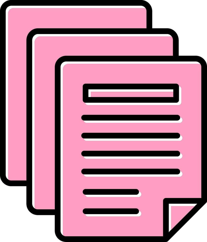 Document Vector Icon