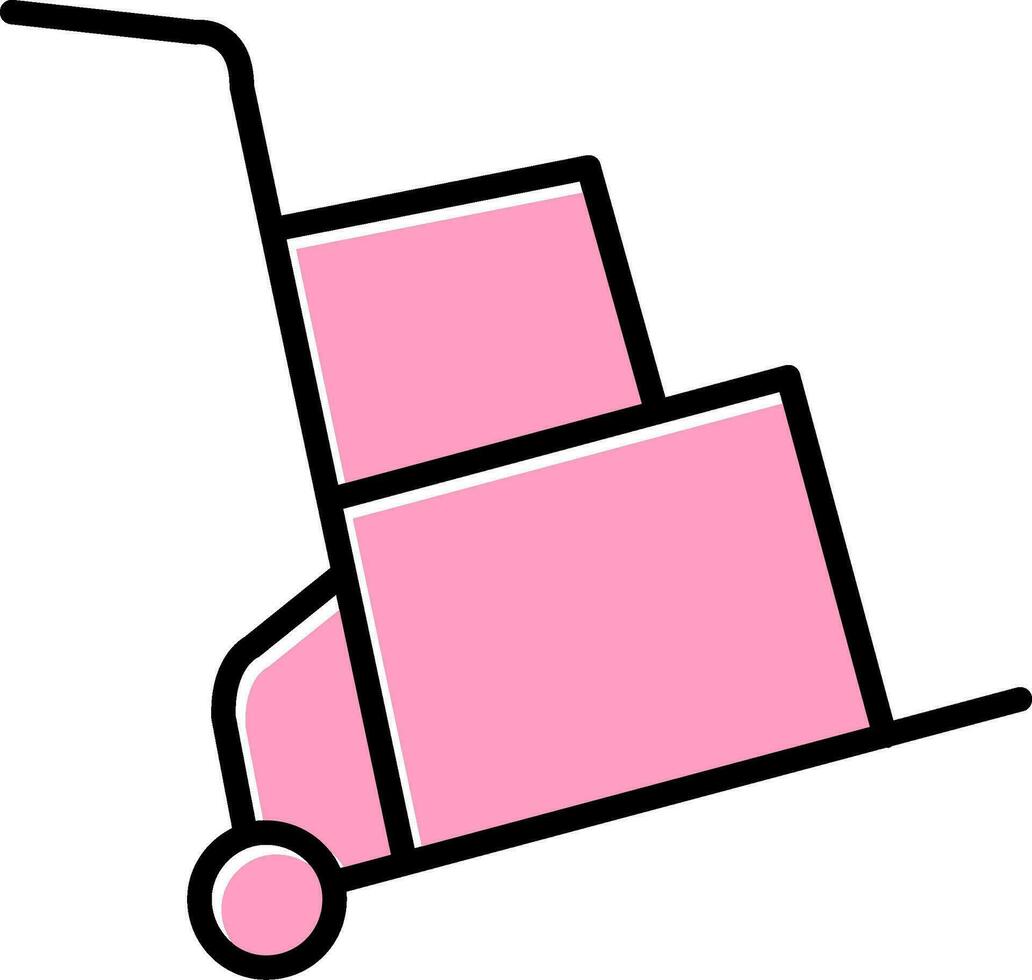 Delivery Cart Vector Icon