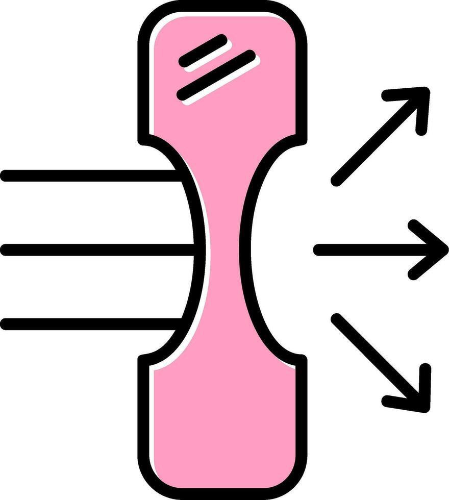 icono de vector de dispersión