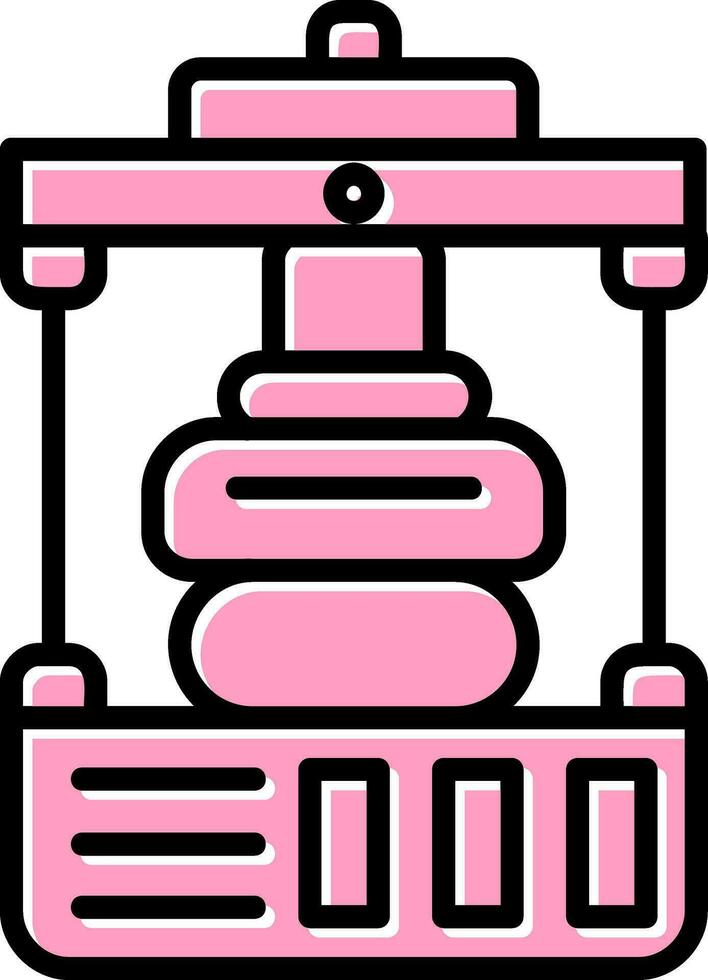 Press Vector Icon