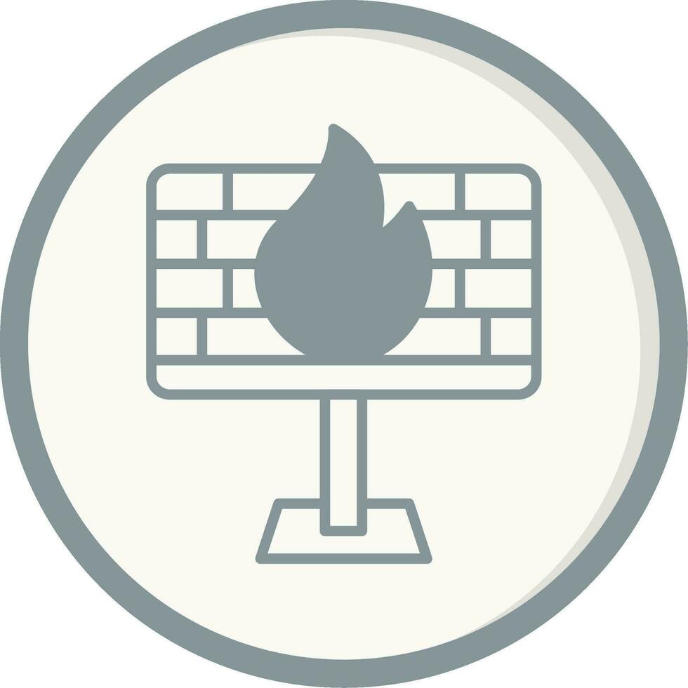 Firewall Vector Icon