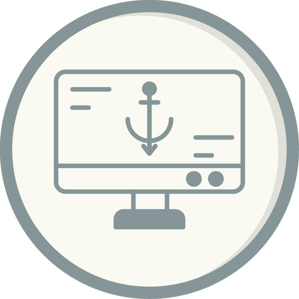 Anchor Text Vector Icon