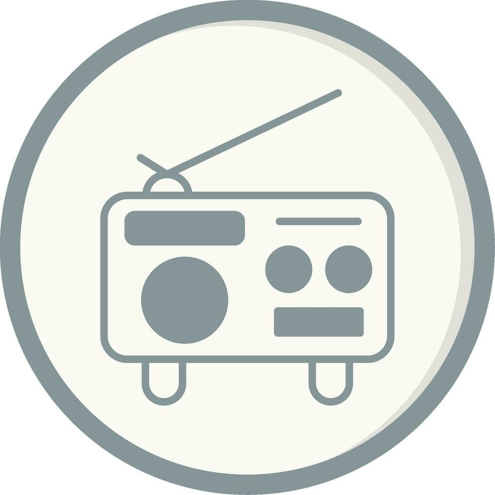 Radio Vector Icon