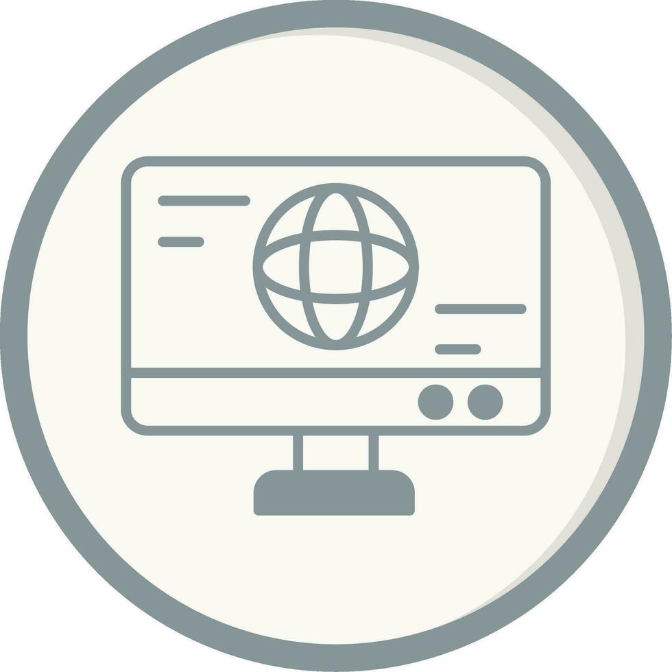 icono de vector de monitoreo