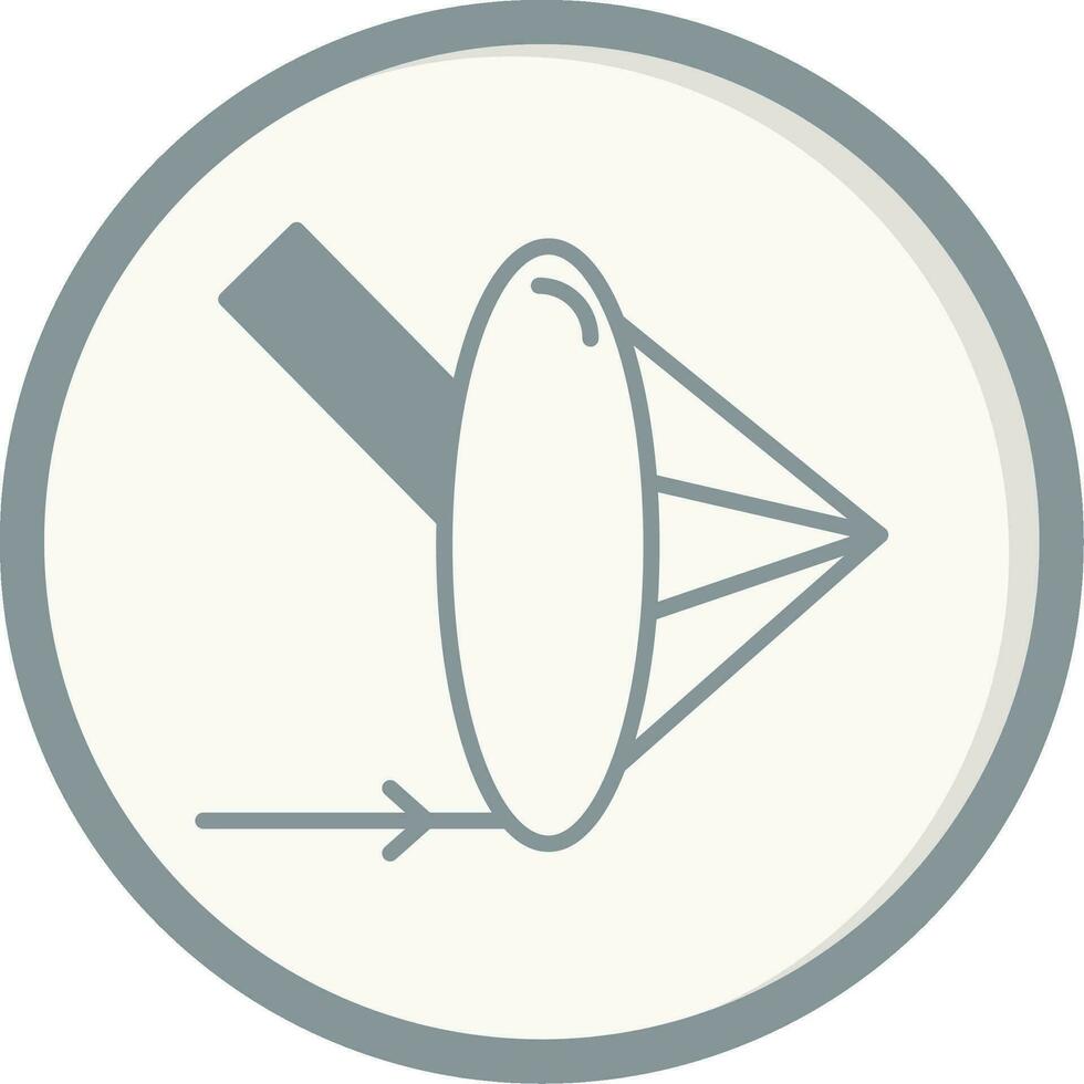 Refraction Vector Icon