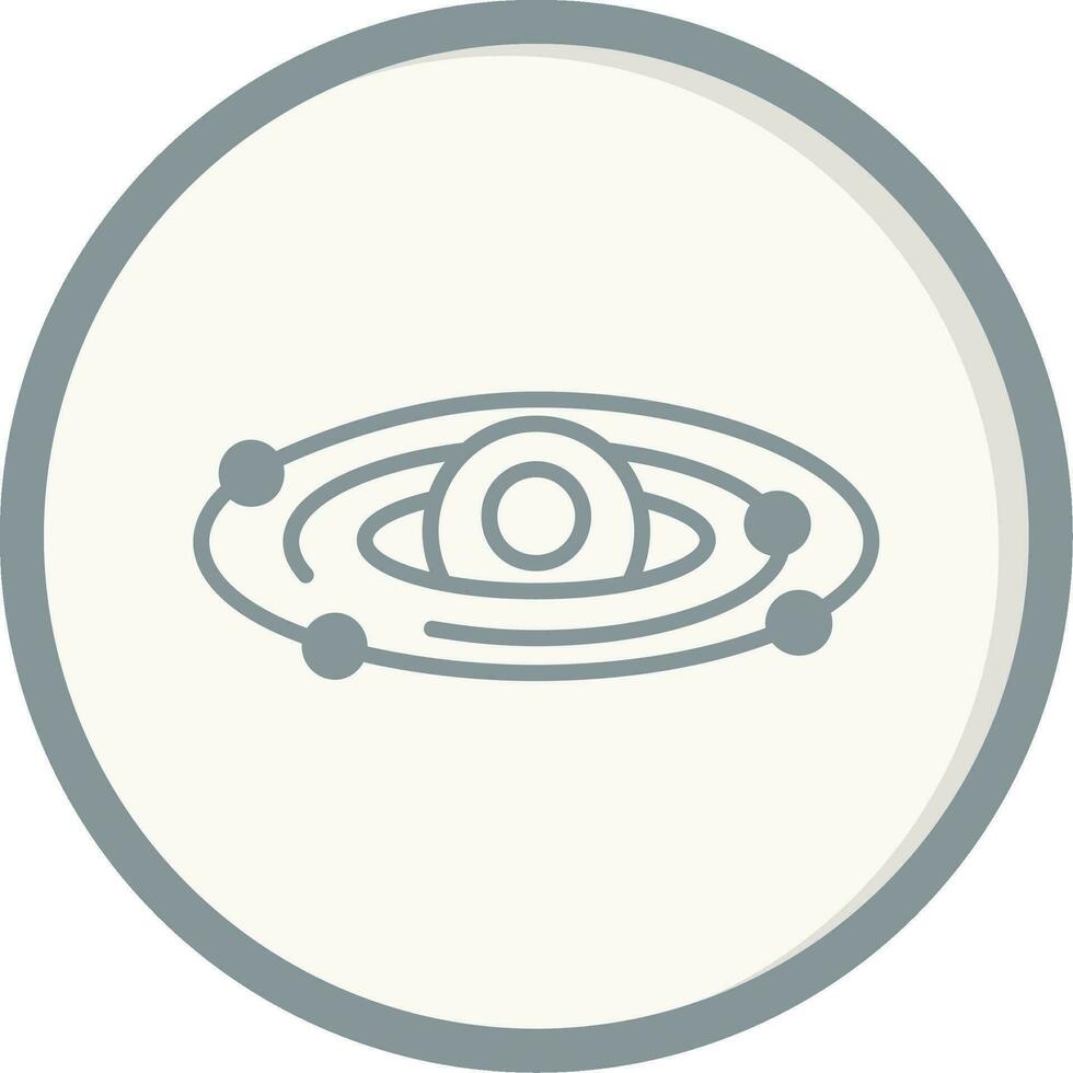 Black Hole Vector Icon