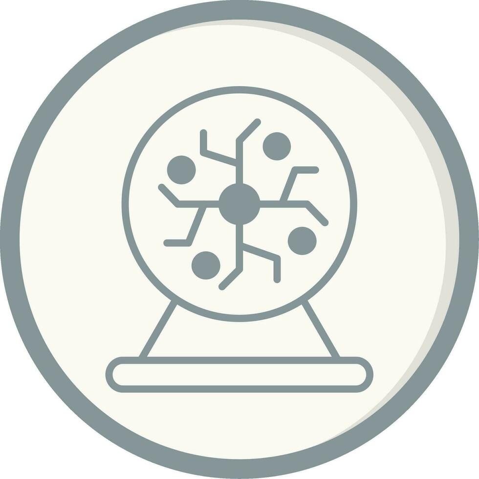 icono de vector de bola de plasma