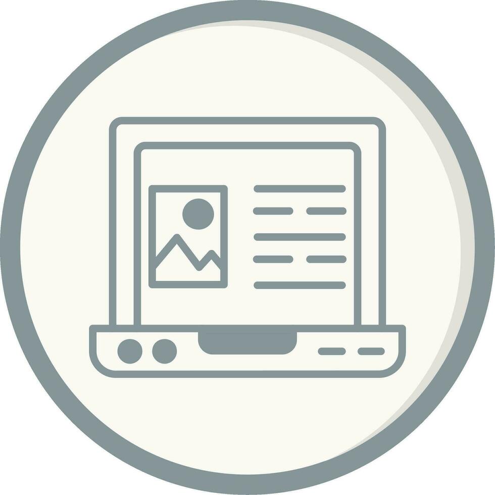 Blog Vector Icon