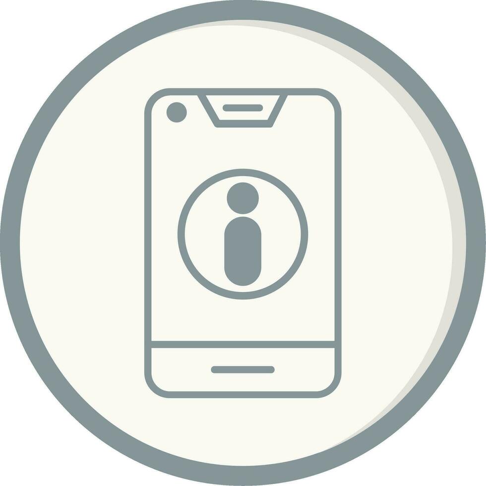 Smartphone Information Vector Icon