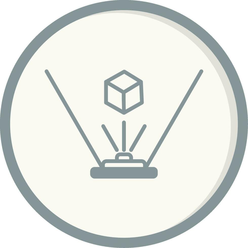 Hologram Vector Icon