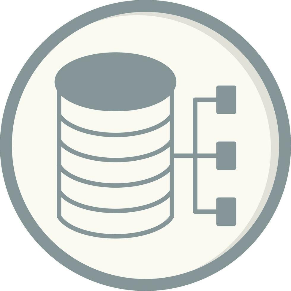 icono de vector de base de datos