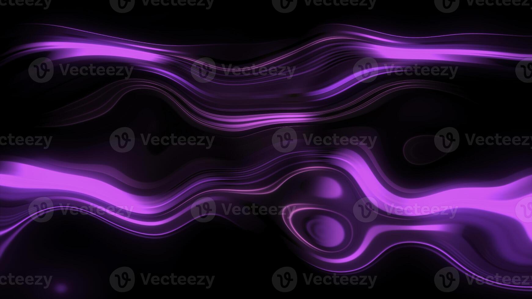 Luminous pattern with wavy lines and shimmer. Motion. Stylish pattern with neon flames on black background. Swirling neon pattern with flickering photo