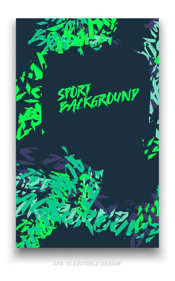 Abstract geometric backgrounds for sports and games. Abstract racing backgrounds for t-shirts, race car livery, car vinyl stickers, etc. Vector background.