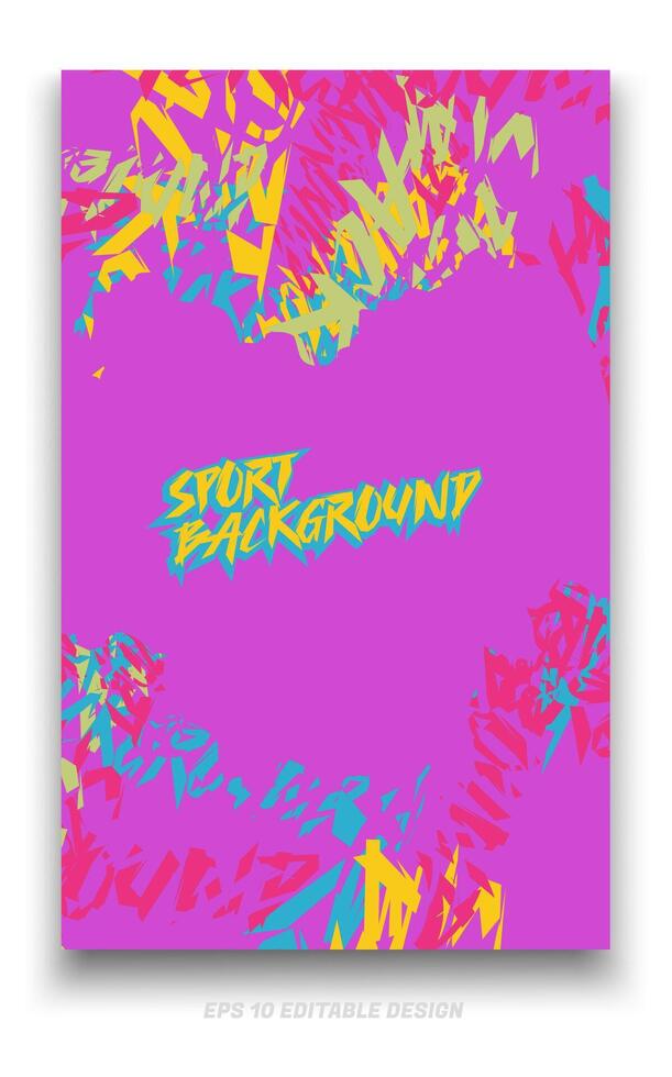 Abstract geometric backgrounds for sports and games. Abstract racing backgrounds for t-shirts, race car livery, car vinyl stickers, etc. Vector background.
