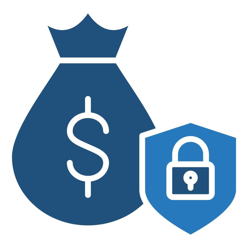 Asset Defender icon line vector illustration