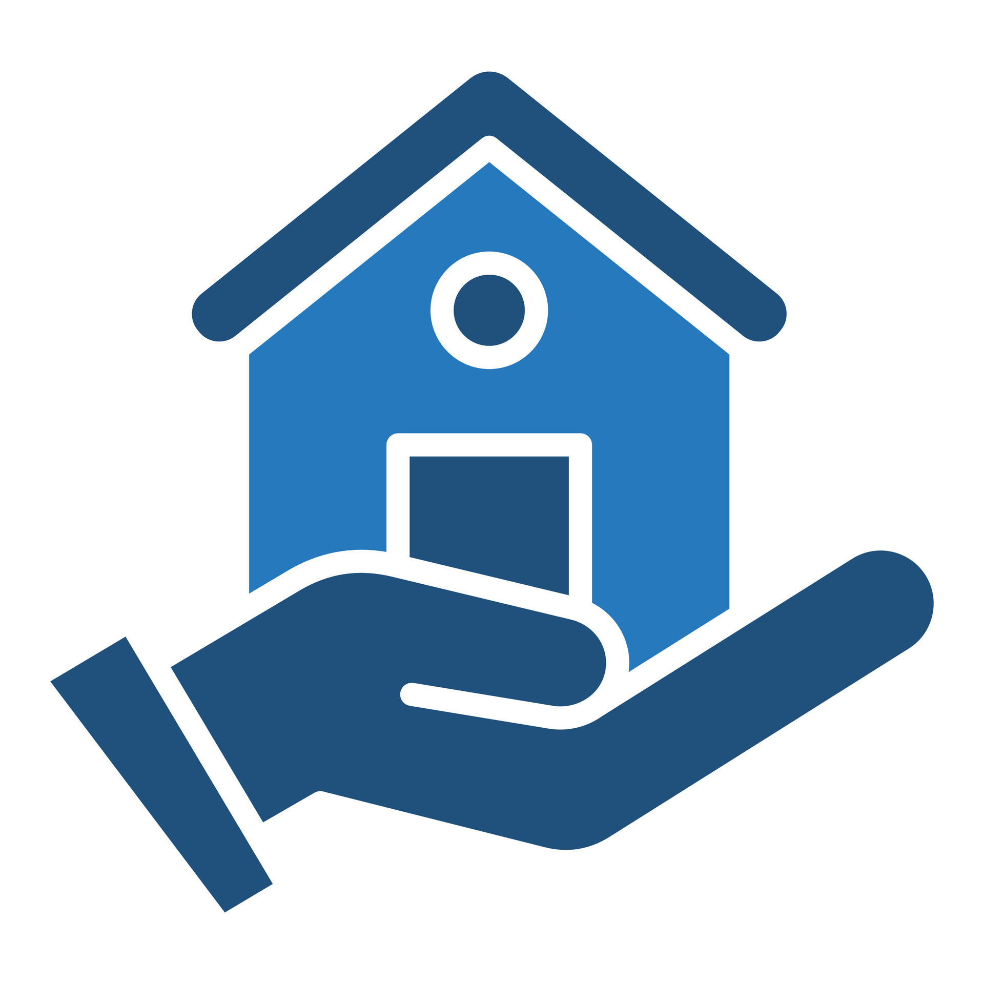 Realty Safekeeping icon line vector illustration 37127839 Vector Art at