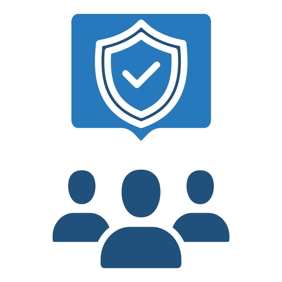 Public Trust icon line vector illustration