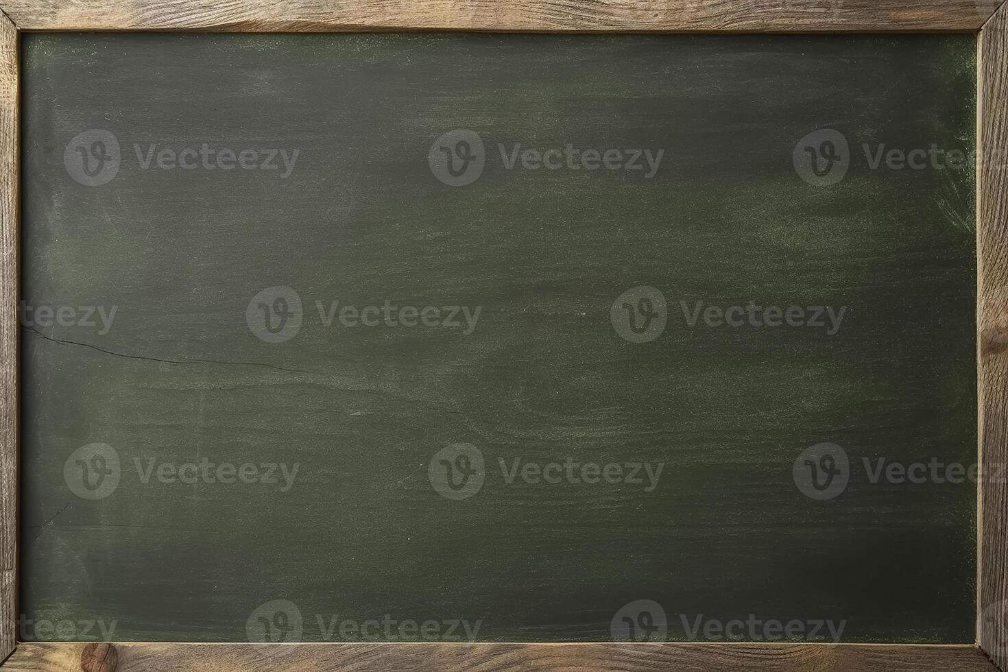 AI generated School's green chalkboard fite background photo