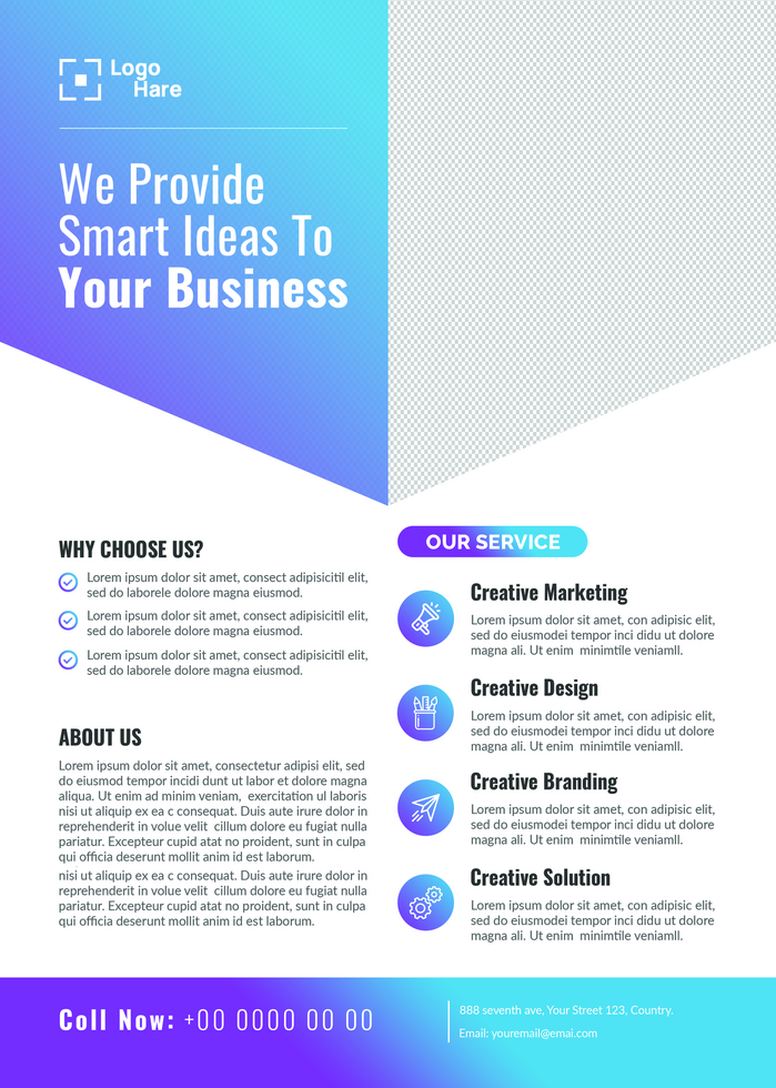 Corporate Business Flyer psd