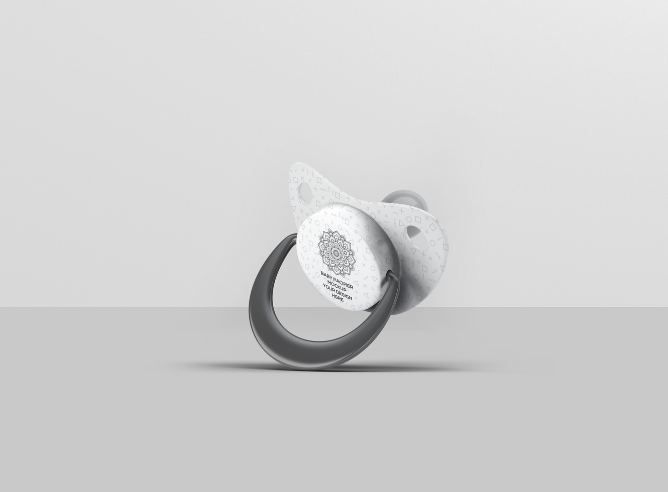 Baby Pacifier Mockup psd